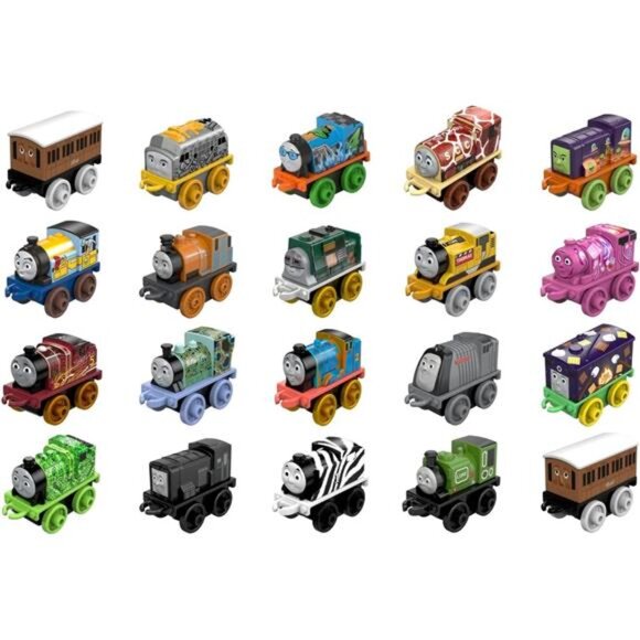 Thomas & Friends Toy Trains MINIS 20 Pack of Miniature Push-Along Engines - Picture 4 of 7